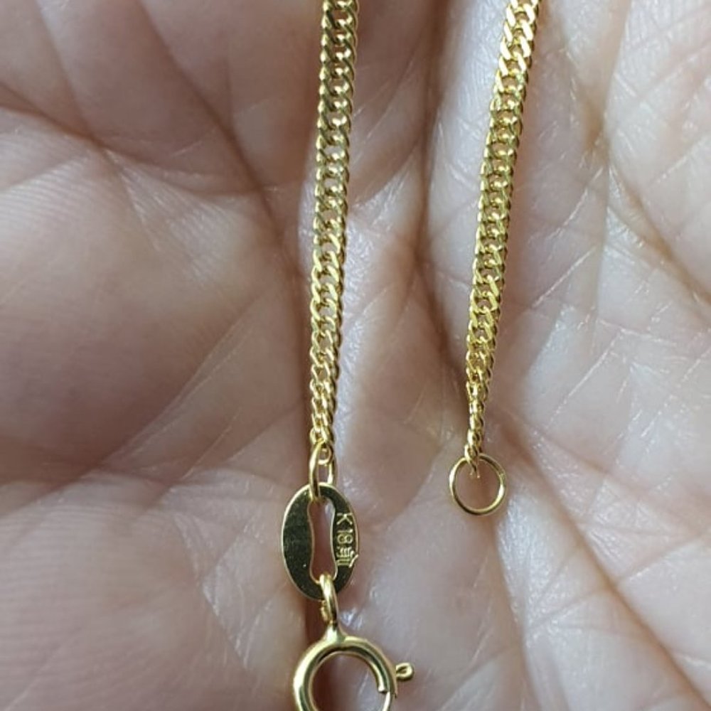 Gold necklace 20inches - Picture 7 of 17